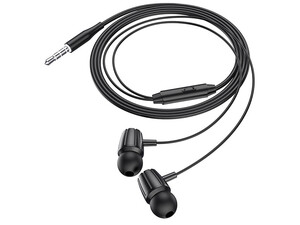 خرید هندزفری سیمی با جک 3.05 میلیمتری هوکو Hoco Wired earphones 3.5mm M88 Graceful with mic