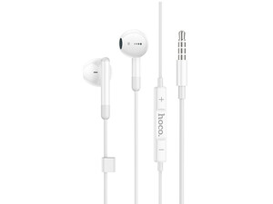 قیمت هندزفری سیمی با جک 3.5 میلیمتری هوکو hoco M93 Wire-controlled Earphone with Mic