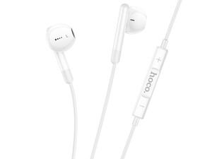 فروش هندزفری سیمی با جک 3.5 میلیمتری هوکو hoco M93 Wire-controlled Earphone with Mic