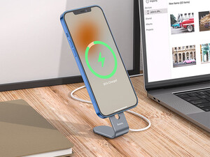 پایه نگهدارنده و شارژر وایرلس موبایل هوکو Hoco Tabletop holder “PH44 Charger” for wireless charger