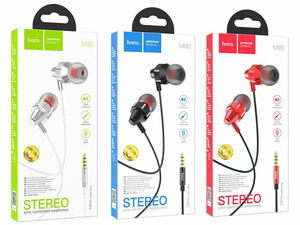 هندزفری سیمی جک 3.5 هوکو Hoco Wired earphones 3.5mm M90 Delight with mic