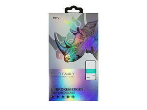 محافظ صفحه نمایش شیشه ای آیفون ایکس و ایکس اس توتو Totu iphone X/XS Unbroken Edges Tempered Glass