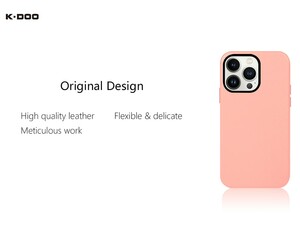 قاب چرمی آیفون 13 پرو K.Doo iphone 13 Pro Noble Case