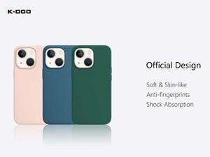 قاب محافظ سیلیکونی آیفون 13 K.Doo iphone 13 iCoat Silicone Case