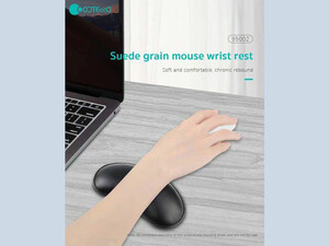 تکیه گاه مچ موس کوتتسی Coteeci Suede grain mouse wrist rest 85002