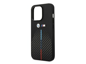 قاب فیبر کربن و چرم آیفون 14 پرو طرح بی ام و ام3 CG Mobile iphone 14 Pro BMW M3 Carbon Fiber &amp;amp; Leather Case