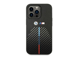 قاب فیبر کربن و چرم آیفون 14 پرو مکس طرح بی ام و ام3 CG Mobile iphone 14 Pro Max BMW M3 Carbon Fiber &amp;amp; Leather Case