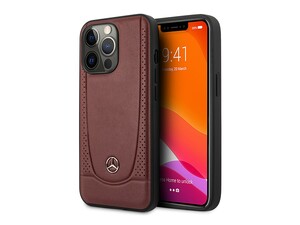 قاب چرمی آیفون 14 پرو طرح مرسدس بنز CG Mobile iphone 14 Pro Mercedes-Benz Leather Case