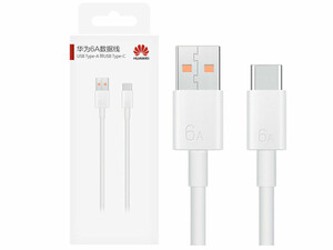 قیمت کابل سوپر فست شارژ یو اس بی به تایپ سی 66 وات هوآوی HUAWEI 6A Data Cable 1M USB-A to USB-C