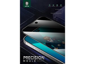 محافظ صفحه نمایش شیشه ای حریم شخصی آیفون 14 پرو گرین Green iPhone 14 Pro 3D Elegant Privacy Glass