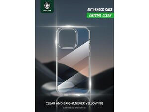 قاب ضد ضربه آیفون 14 پرو مکس گرین Green iphone 14 Pro Max Crystal Clear Anti-Shock Case