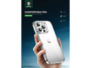 قاب ضد ضربه آیفون 14 پرو مکس گرین Green iphone 14 Pro Max Crystal Clear Anti-Shock Case