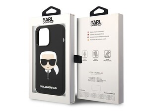 قاب سیلیکونی آیفون 14 پرو طرح کارل CG Mobile iphone 14 Pro Karl Lagerfeld Silicone Case