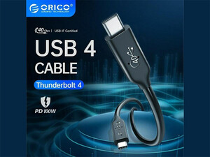 خرید کابل تاندربولت 50 سانتی متری اوریکو ORICO U4C05 ORICO USB4.0 Multifunctional Cable