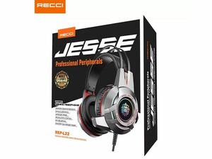 خرید هدست سیمی گیمینگ رسی Recci REP-L22 3.5mm gaming earphones headphone