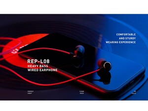 قیمت هندزفری سیمی با جک 3.5 میلی‌متری رسی Recci REP-L08 Wired Earphone