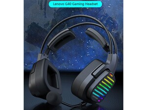 هدفون گیمینگ سیمی با کابل یواس‌بی لنوو Lenovo G40 Stereo Wired Gaming Earbuds