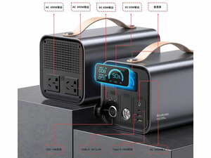 اینورتر قابل حمل و پاوربانک شارژ سریع یوبائو Yoobao EN600W 96000mAh Quick Charge Portable generator