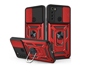 قاب محافظ لنز و حلقه دار شیائومی Xiaomi Redmi Note 8 Slide Camera &amp;amp; Ring Holder Stand Case