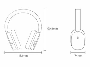 هدفون بی‌سیم بیسوس Baseus Bowie H1 Wireless Headphones NGTW230013 NGTW230002