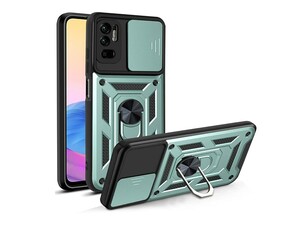 قاب محافظ لنز و حلقه دار شیائومی Xiaomi Redmi Note 10 5G Slide Camera &amp;amp; Ring Holder Stand Case
