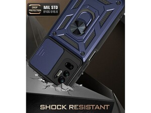 قاب محافظ لنز و حلقه دار شیائومی Xiaomi Redmi Note 10 5G Slide Camera &amp;amp; Ring Holder Stand Case