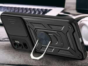 قاب محافظ لنز و حلقه دار شیائومی Xiaomi Redmi Note 10 5G Slide Camera &amp;amp; Ring Holder Stand Case
