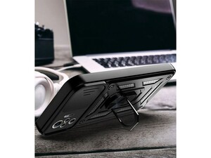 قاب محافظ لنز و حلقه دار شیائومی Xiaomi Redmi Note 10 Pro/Redmi Note 10 Pro Max Slide Camera &amp;amp; Ring Holder Stand Case