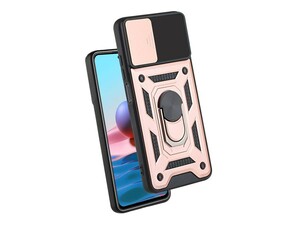 قاب محافظ لنز و حلقه دار شیائومی Xiaomi Redmi Note 10 4G Slide Camera &amp;amp; Ring Holder Stand Case