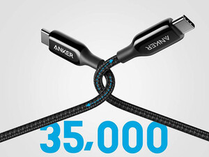 کابل تایپ سی انکر  Anker A8863H11 Powerline Plus III USB C to USB C 0.9M