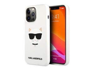 قاب سیلیکونی آیفون 13 پرو مکس طرح گربه کارل CG Mobile iphone 13 Pro Max Karl Lagerfeld Silicone Case