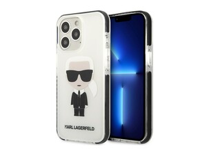 قاب محافظ براق آیفون 13 پرو طرح کارل CG Mobile iphone 13 Pro Karl Lagerfeld Case