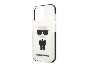 قاب محافظ براق آیفون 13 پرو طرح کارل CG Mobile iphone 13 Pro Karl Lagerfeld Case