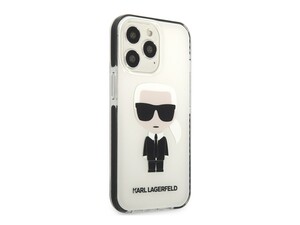 قاب محافظ براق آیفون 13 پرو طرح کارل CG Mobile iphone 13 Pro Karl Lagerfeld Case