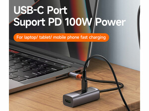 قیمت هاب تایپ‌سی با دو پورت مک‌دودو MCDODO USB-C 3.0 PD100W+HDMI 8K HU-113