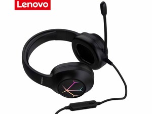 قیمت هدفون سیمی گیمینگ با کابل یواس‌بی و جک 3.5 میلی‌متری لنوو Lenovo ThinkPlus G60A Wired Gaming Headphone