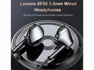 هندزفری سیمی  با جک 3.5 میلی‌متری لنوو Lenovo XF06 Wired Headset Youth Edition