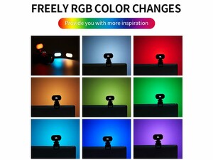 نور ثابت موبایل جی‌ماری Jmary FM-16 Mini RGB Fill Light