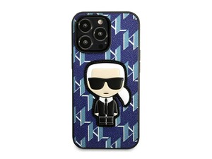 قاب چرمی آیفون 13 پرو طرح کارل برجسته CG Mobile iphone 13 Pro Karl Lagerfeld Leather Case