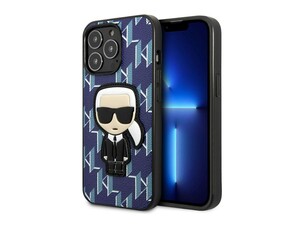 قاب چرمی آیفون 13 پرو مکس طرح کارل برجسته CG Mobile iphone 13 Pro Max Karl Lagerfeld Leather Case