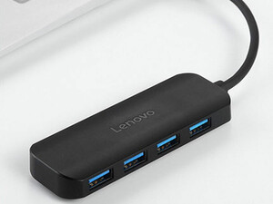 هاب تایپ‌سی با 4 پورت لنوو Lenovo Type-C to 4 USB 3.0 Data HUB C611