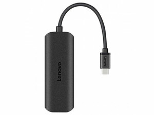 خرید هاب تایپ‌سی با 4 پورت لنوو Lenovo USB3.0 Gigabit LAN Type C Hub C615