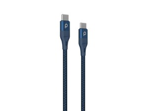 کابل دو سر تایپ سی پورودو Porodo Aluminum Braided USB-C to USB-C Cable 2.2m 60W