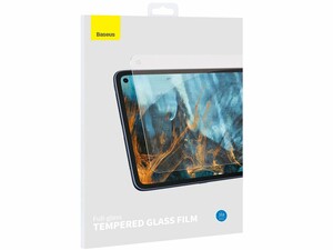 محافظ صفحه نمایش شیشه‌ای تمام صفحه هواوی میت‌پد پرو 10.8 اینچ بیسوس Baseus 0.3mm Full-glass Tempered Glass Film SGBL022502