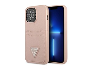 قاب چرمی جاکارتی دار آیفون 13 پرو مکس CG Mobile iphone 13 Pro Max Guess Leather Case