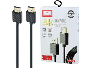 بهترین کابل دو سر اچ دی ام آی 3 متری ارلدام EARLDOM ET-W24 HDMI cable 3m