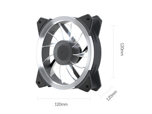 خرید فن خنک کننده کیس اوریکو ORICO CSF-2SY Double Lighting Loops RGB Case Fan with Remoter Controller