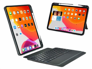 کاور کیبورددار مگنتی آیپد 10 اینچ کوتتسی Coteetci Magnetice Sphit Keyboard Lither Case Ipad 10 64011