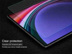 قیمت محافظ صفحه نمایش شیشه ای تب اس 9 اولترا نیلکین Nillkin Amazing H+ tempered glass screen protector for Samsung Galaxy Tab S9 Ultra