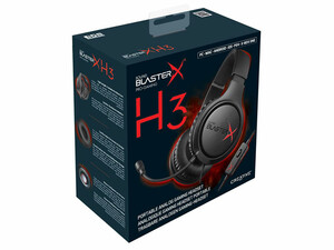 فروش هدست و هدفون بی سیم میکروفون دار گیمینگ کریتیو Creative Sound BlasterX H3 Gaming Headset